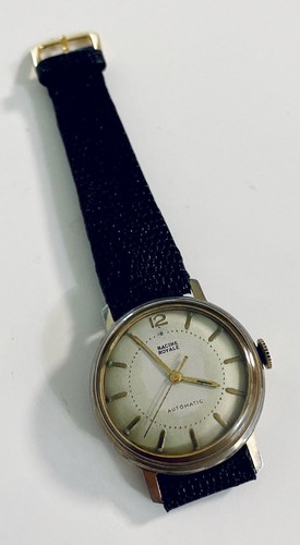 Military vintage Racine Gallet automatic swiss wristwatch excellent condition - Picture 3 of 4