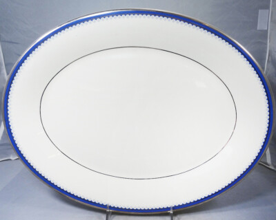 CLIFTON by Minton Oval Platter 13.25'' long NEW NEVER USED made in England