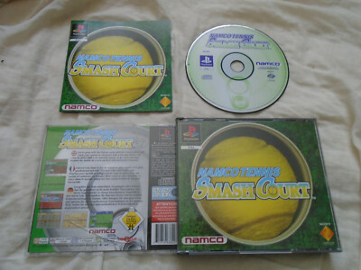 Namco Tennis Smash Court PS1 (KOMPLETT BIG BOX) selten Sony Playstation