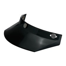 Biltwell Moto Cross Visier, Schwarz, für Jet...