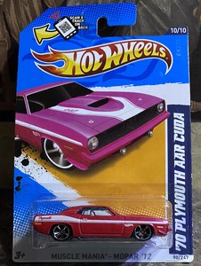 hot wheels 70 plymouth aar cuda