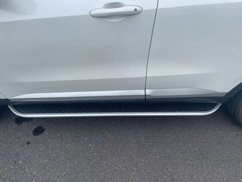 2Pcs Fixed Running Board Nerf Bar Side Step for Rivian R1T R1S 2022 2023 2024 - Imagen 6 de 7