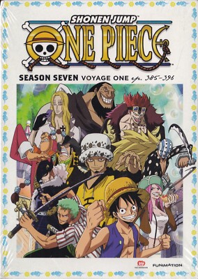 One Piece: Staffel Sieben Reise Eins - Episoden 385-396 (DVD, 2015, 2-Disk Set)