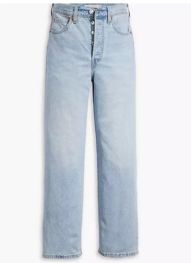 Levi's Premium RIBCAGE TOBILLO RECTO RENDIMIENTO GENIALES JEANS PARA MUJER, Varios Foto 2 de 2