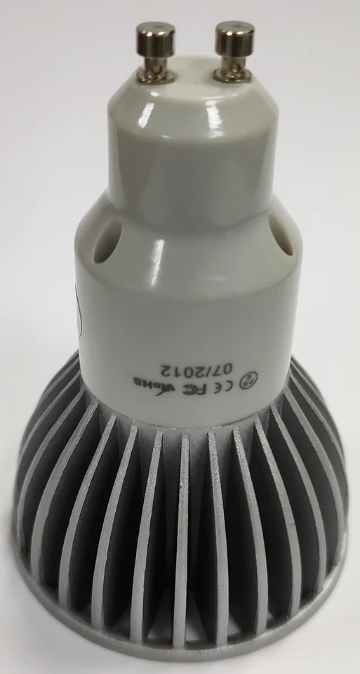 7.5W LED Long Barrel GU10 Amber Coloured Reflector Spot Light Bulbs Downlight - Image 3 of 3