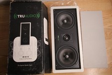Tru Audio Dual 6.5" Ceiling Speaker -titanium Tweeter -carbon Fiber - In Wall