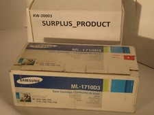 NEW GENUINE SAMSUNG ML-1710D3 - BLACK TONER - FACTORY SEALED BOX w/ DAMAGE
