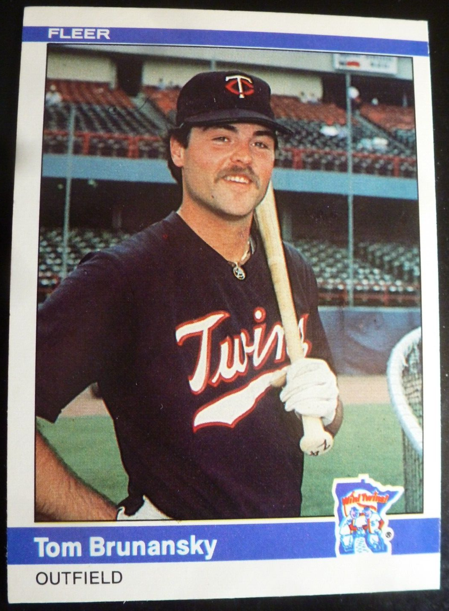 1984 Fleer Tom Brunansky #557, VG/EX Minnesota Twins | eBay