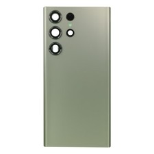 Back Glass with Camera Lenses for Samsung Galaxy S23 Ultra Green Aftermarket