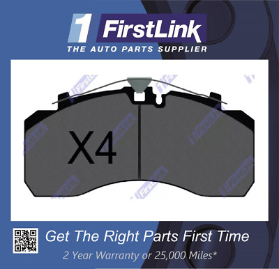 DAF XF Series 2012 - Front Rear Brake Pads Heavy Duty Grade Pad