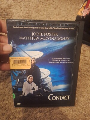Contact DVD (Snap Case) Special Edition 1997 Matthew McConaughey Jodie Foster