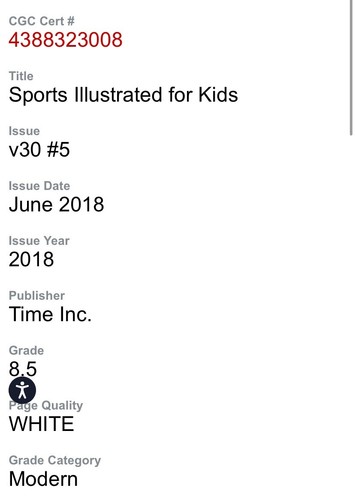 Hanley Ramirez Mookie Betts Jackie Bradley Jr SI For Kids CGC 8.5 June 2018 - Picture 4 of 6