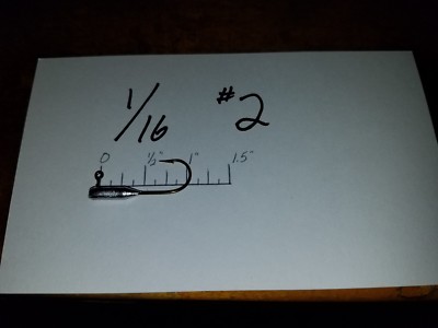 50 Pack 1/16oz Tube Jigs – Mustad Bronze Hooks – Choose Size #6, #4, #2, #1, Or 1/0