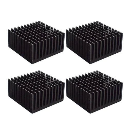 Aluminum Heatsink 4PCS 40x40x20mm Cooling Fin Radiator Heat Sink for Cooling GPU - Picture 9 of 9