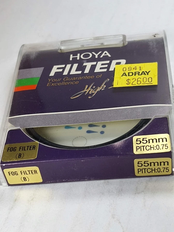 Hoya 55mm Fog B Glass Lens Filter Japan Genuine Fog-B 55 mm FOGB E55 E-55 - Image 2 of 4