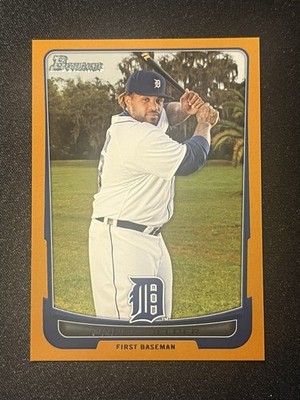 Topps 2011 Bowman Prince Fielder Detroit Tigers Orange 098/250 #182