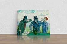 Vincent van Gogh "The Drinkers" Canvas Print Wall Art Home Decor