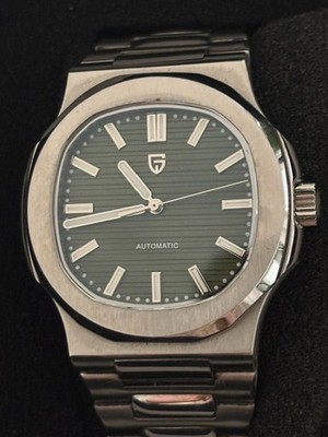 HAU Pagani Design Nautilus Design Stahl Gehäuse und Band wasserdicht