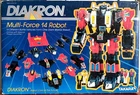 1983 Takara Diakron Multi-Force 14 / Diaclone Gats Blocker Transformers