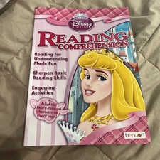 NEW Disney Princess Learning Workbook - Reading Comprehension
