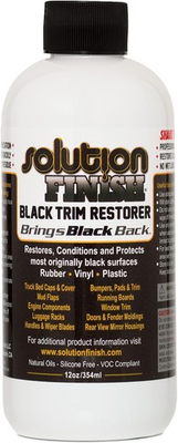 #ad Black Plastic amp; Vinyl Trim Restorer Use for Car and Truck Detailing No Wet Lo $42.49