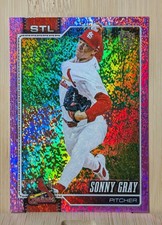 2026 Topps series 1 Sonny Gray #40 pink sand glitter STL Cardinals