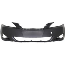 Front Bumper Cover For 06-08 Lexus Is250 W Fog Lamp Holes Is350 Primed Capa