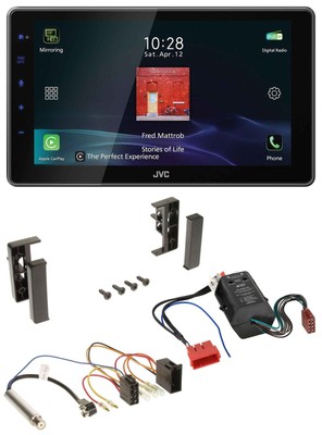JVC DAB MP3 Bluetooth USB Autoradio für Audi A2 A3 8L A6 C5 A4 B5 Bose Aktivsyst