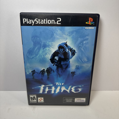The Thing (PlayStation 2) PS2 Complete CIB w/ Manual & Registration Card - VGC
