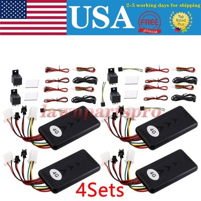 4G GPS Tracker GSM SIM GPRS Real Time Tracking Device Locator for Truck Vehicle