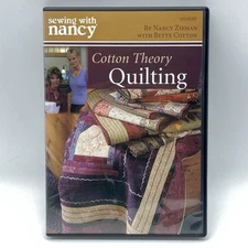 Sewing with Nancy: Cotton Theory Quilting DVD 2005 Nancy Zieman DIY Instruction
