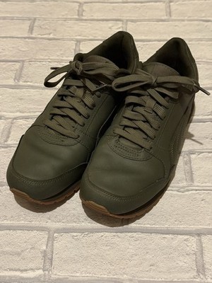 Puma ST Runner v3 L Forest Night Herren Grün Schuhe Sneaker Turnschuhe UK Größe 7