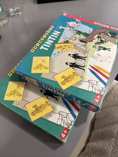 Tim und Struppi 2Set Tintin 19 Stempel 3 Stempelkissen Seltenes Fundstück ￼