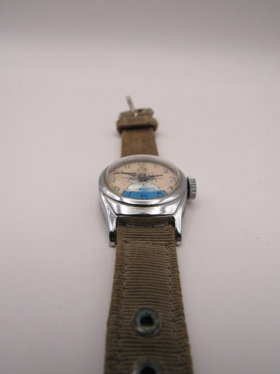 Vintage 1950's Walt Disney - Cinderella US Time Watch - Ladies
