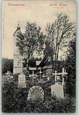 39758385 - Brueckenberg Kirche Wang Friedhof Brueckenberg / Bierutowice (Stadt)