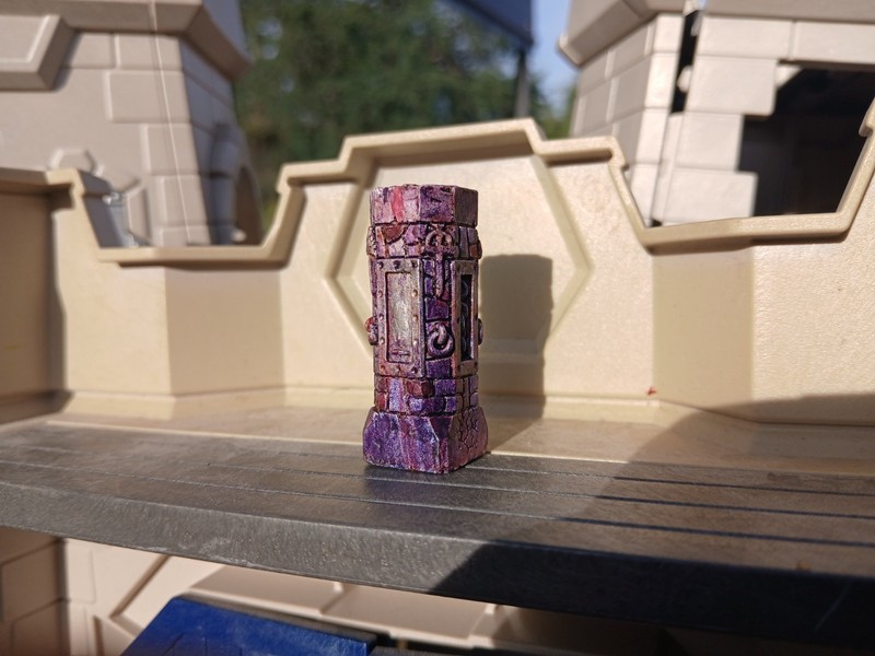 Rare pro painted Warzone Cathedral 4111 internal walls pillar 4103 Hero Quest