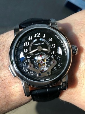 Montblanc Nicolas Rieussec Chronograph GMT Open Hometime