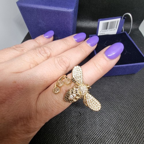 Swarovski Ring goldfarben Kristall Biene #5409018 - Bild 9 von 15