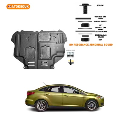 For Ford Focus 2012-2018  Heavy-duty Engine Shield Skid Plate Engine Cover