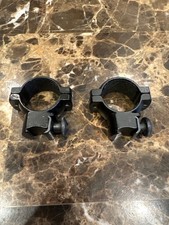 BURRIS 3/8 DOVETAIL 22 SCOPE RINGS 1 INCH