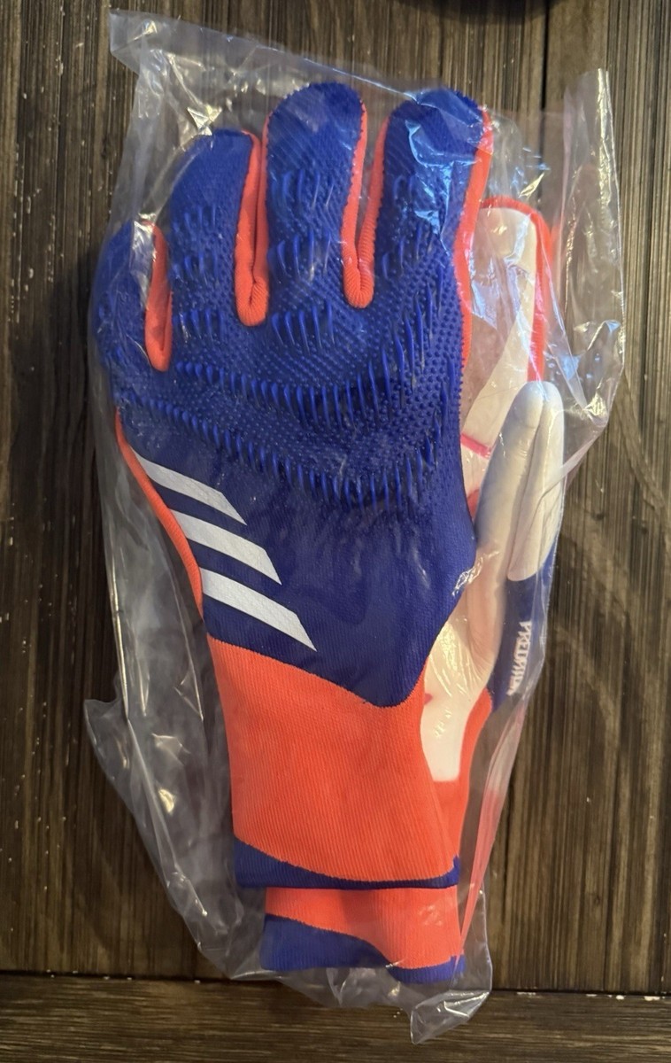 $150 Adidas Predator PRO GL P Goalkeeper Gloves Mens Size 12 Blue Orange IX3864 adidas Predator Pro Goalkeeper Gloves | SoccerPlusUSA main image 4