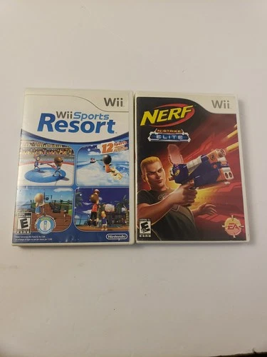 Nintendo Wii Sports Resort & Nerf N Elite (tested)