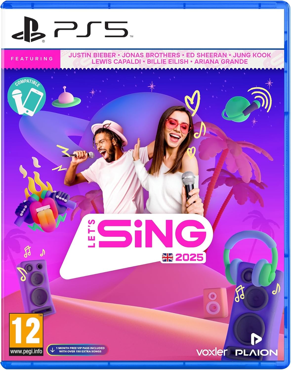 Let's Sing 2025 Solus - UK Edition (PS5) - Brand New and Sealed