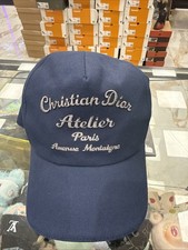 Christian Dior Cap 243C904A4511 Logo Black M ...