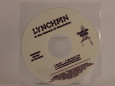 LYNCHPIN IN THE INTEREST OF ABSOLUTION (F18) 4 Track Promo CD Single including P