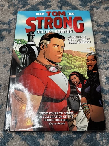 Alan Moore Chris Sprouse 2009 Tom Strong Deluxe Edition Vol 2 Hardcover w/DJ