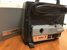 GAF 1372 Z 8mm Super 8 Film Projector works but needs belt