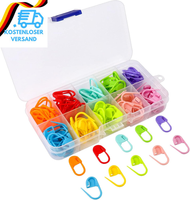 Redamancy Maschenmarkierer, 130 StüCk Maschenmarkierer Stricken, 10 Farben Masch