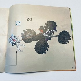 LEGO Instruction Manual Multi Ninjago 2518 Nuckal's ATV Guide Book
