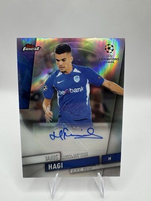 Topps 2019-20 Finest UCL Ianis Hagi Genk Champions League Autograph Insert FA-IH